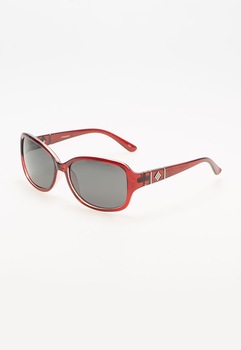 Ochelari de soare rosu Bordeaux cu lentile polarizate, de dama, Polaroid, P8418-IY1-Y2 Ochelari de soare rosu Bordeaux cu lentile polarizate, de dama, Polaroid, P8418-IY1-Y2