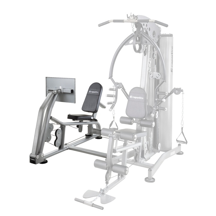 Presa pentru picioare, inSPORTline, 150kg, Gri