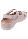Sandale piele Tellus 25-05, Gri deschis