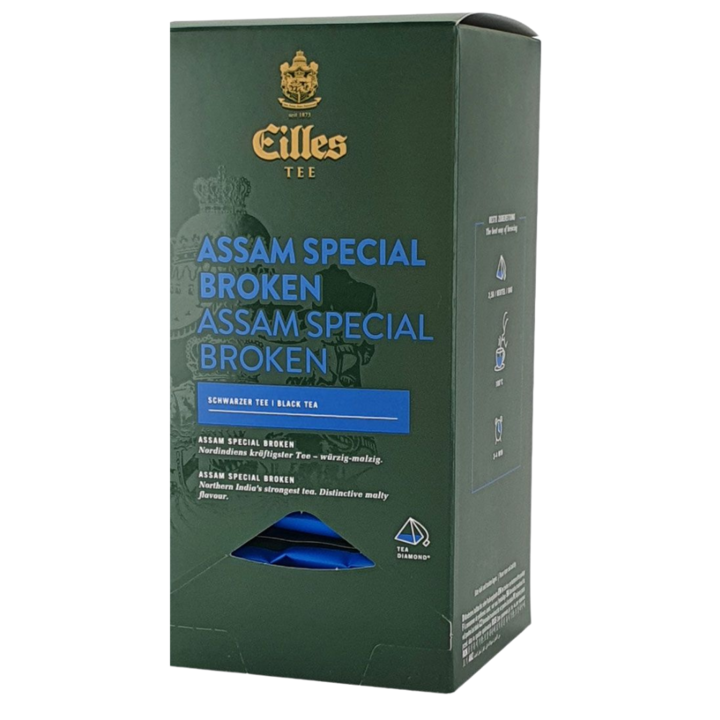 Ceai Plic Diamond Deluxe, Eilles Tea, Assam Special Broken, 20 Plicuri, 2,5gr