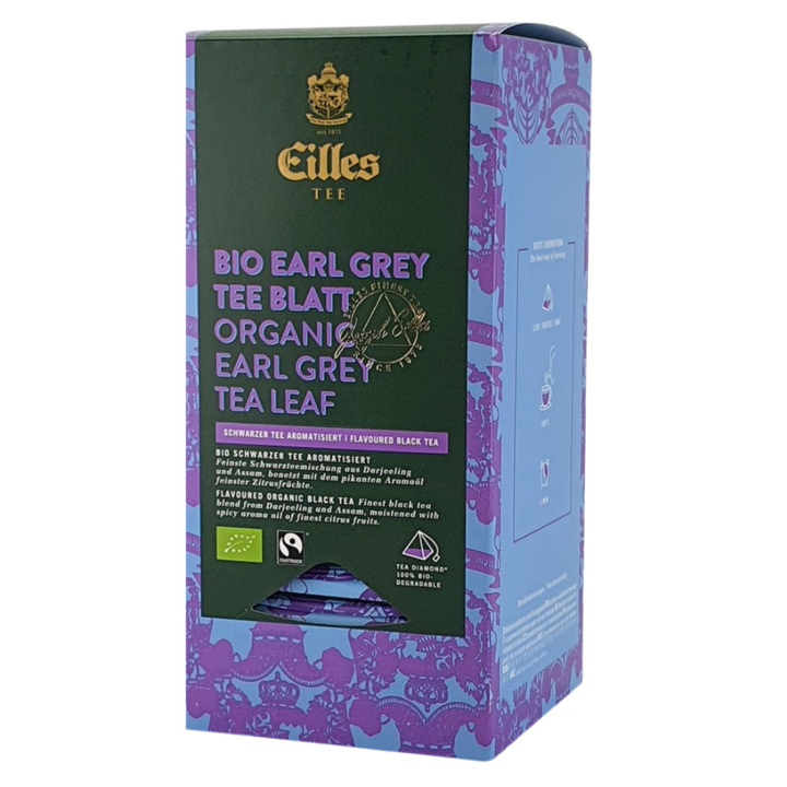 Ceai Plic Diamond Deluxe, Eilles Tea, Earl Grey Premium, 20 Plicuri, 2,5gr
