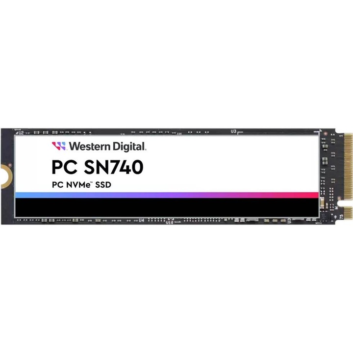 SSD WD PC SN740, Western Digital, 256 GB, 80 mm, bulk