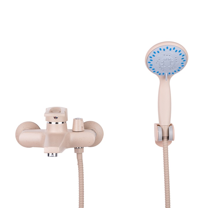 Baterie cada, TRENDY’S, montare pe perete, granit bej