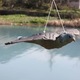 Retoo sólyom repülés közben, 51 cm szárnyfesztávolsággal, madarak ellen, műanyag
