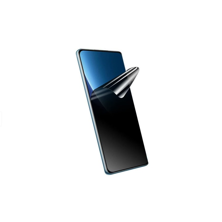 Szilikon védőfólia iPhone X / Xs / 11 Pro készülékhez, matt, adatvédelem, ujjlenyomat-gátló