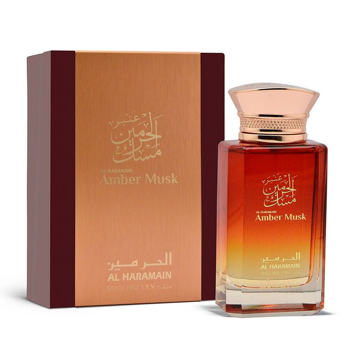 Apa de Parfum Al Haramain Amber Musk, Unisex, 100 ml
