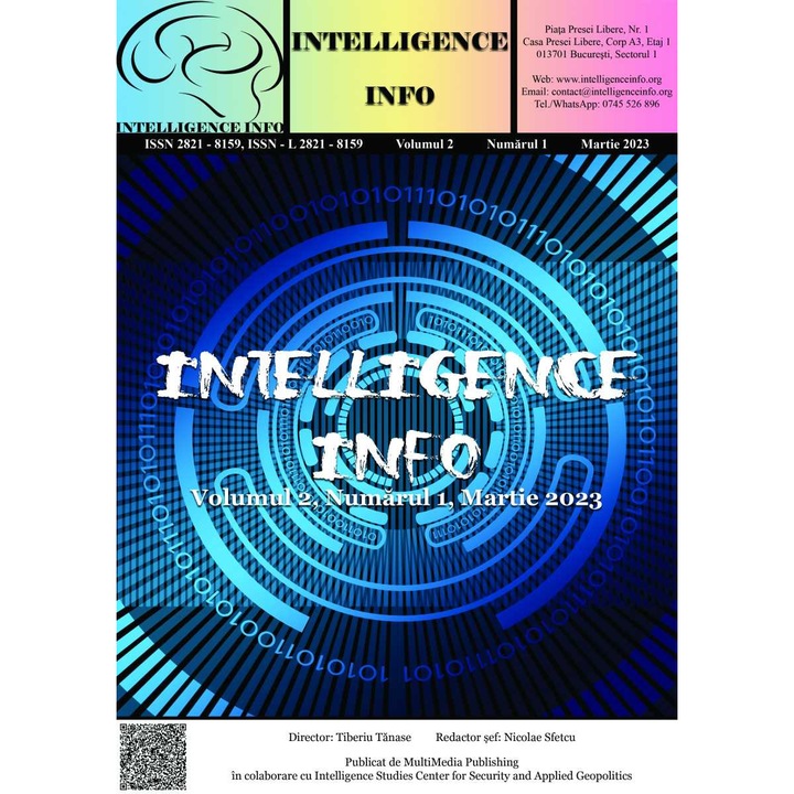 Intelligence Info, Volumul 2, Numarul 1, Martie 2023, PDF