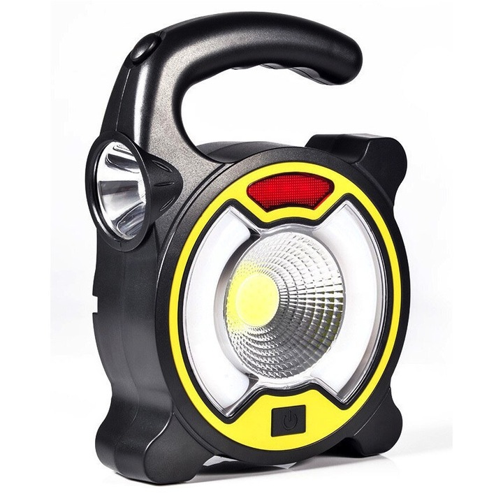 Lampa de Lucru ZJ-319-B COB LED 3W Reincarcabila Tub Luminos Semnalizare