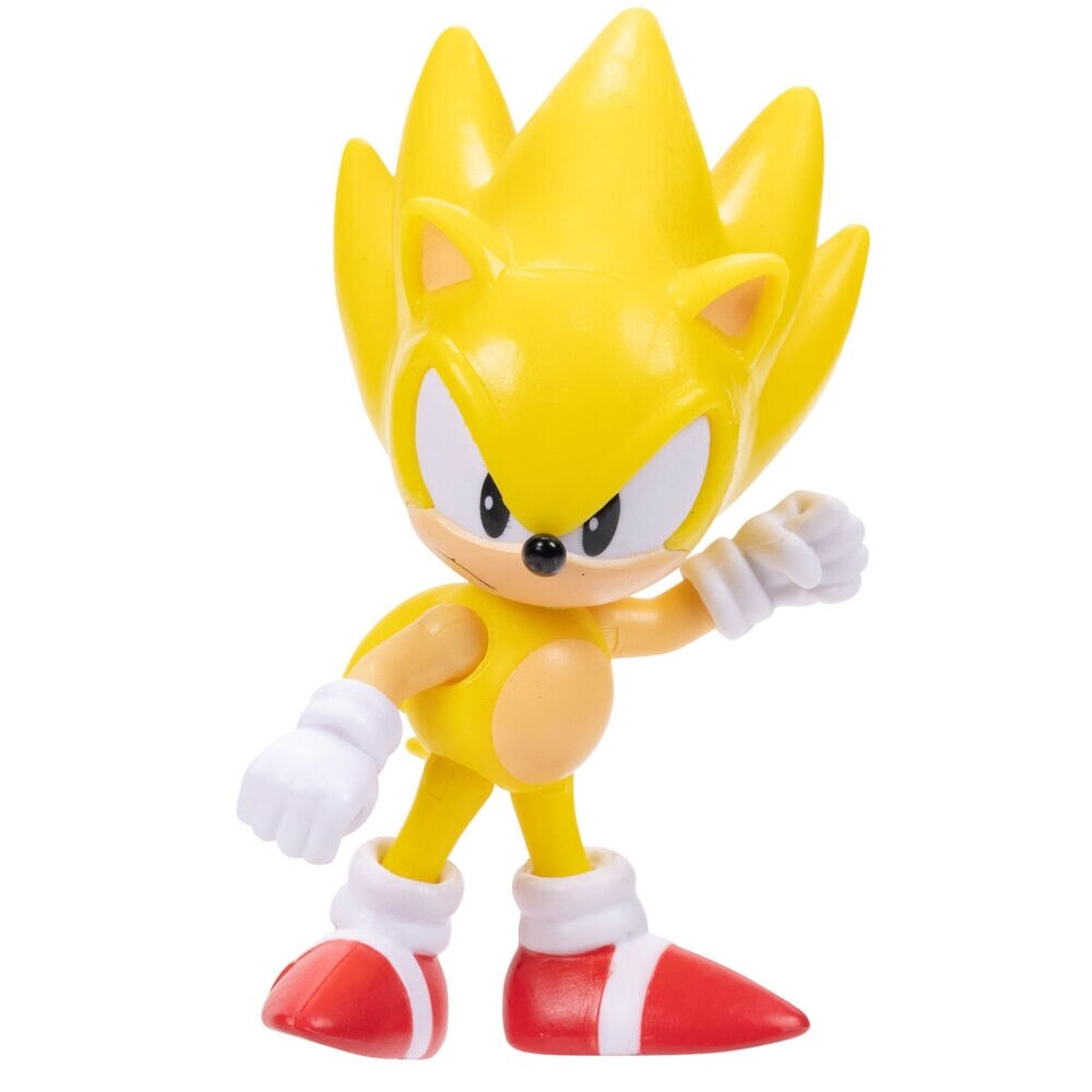 Figurina Articulata Super Sonic Sonic The Hedgehog 6.5 Cm - EMAG.ro