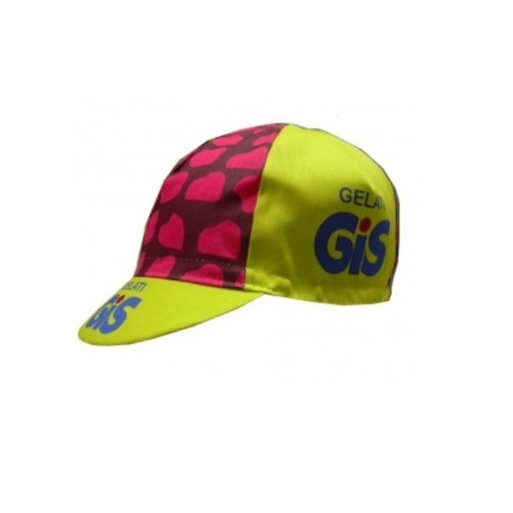 Kerékpáros sapka GIS Gialati 2, Apis, poliészter/pamut, univerzális méret, piros/zöld