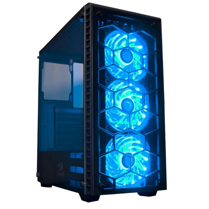 Sistem PC Gaming Intel Core i7 11700, 3,6GHz, RTX3070, HDD 2TB, SSD 120GB, RAM 32GB