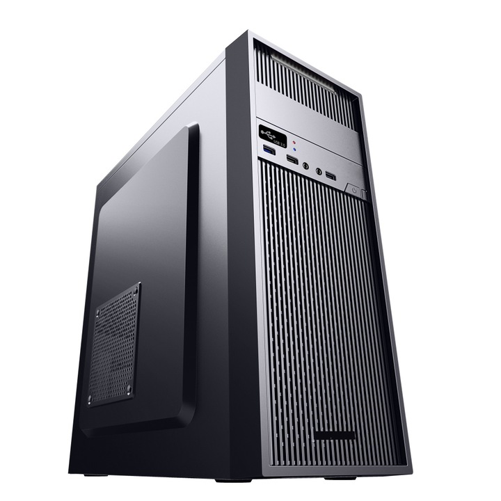 Настолен компютър PIC Home&Office R5-5600G D4, PC-HO-R5.5600GD4.1TBSSD, AMD Ryzen 5 5600G (6-ядрен) BOX, AMD Radeon Graphics, 8GB Silicon Power UDIMM DDR4 3200MHz CL22 1.2V