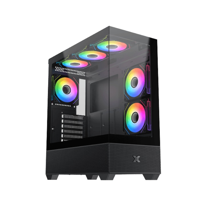 Настолен компютър PIC Game Extreme R7-5800X RTX 5060 TI D4, PC-GE-R7.5800XRTX5060TID4.32GB, AMD Ryzen 7 5800X (8-ядрен) BOX NO FAN, Gainward GeForce RTX 5060 Ti 8GB GHOST DLSS 4, 32 GB DDR4 3200 MHz