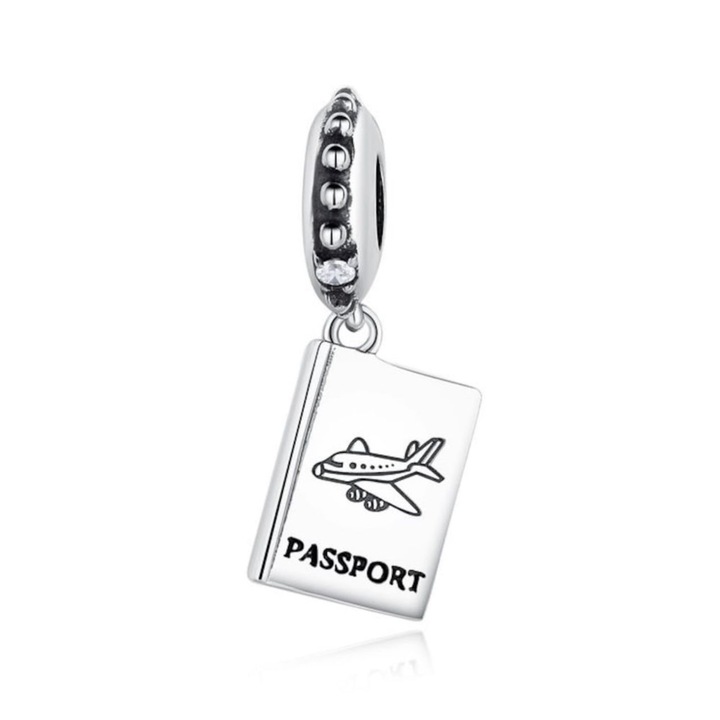 Талисман от сребро 925, съвместим с паспорта на Pandora