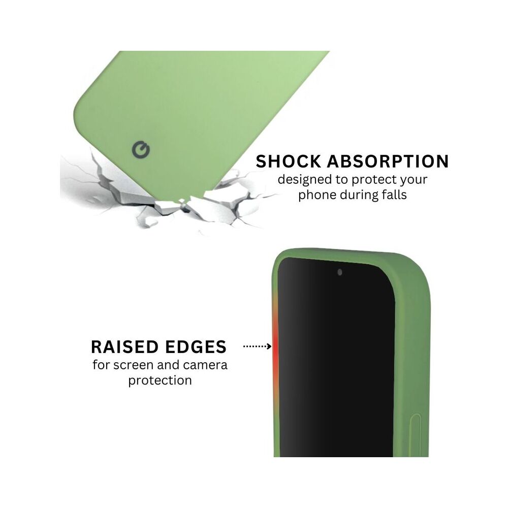 Husa de protectie CENTO Rio compatibila cu Samsung A52/A52s Lime Green Silicon Premium Mat, Slim, Anti zgarieturi, Anti soc, cu margini ridicate pentru protectia ecranului si a camerei