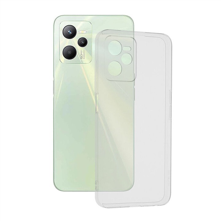 Husa de Silicon compatibila cu Xiaomi Redmi Note 12 Pro, Crystal Clear, Slim Fit, Transparent