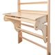 Blat pentru spalier gimnastica, inSPORTline, Lemn, 62x50 cm, Bej