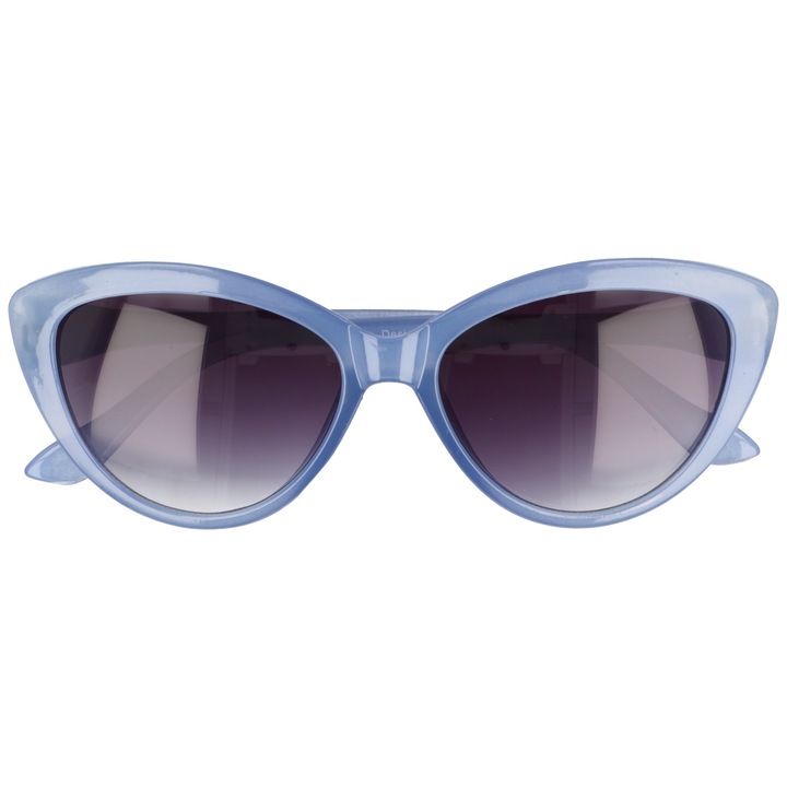 Дамски слънчеви очила, Born86, Evzen, Пластмаса, 52x14x136 mm, Син