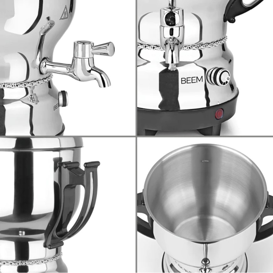 Fierbator electric BEEM, Tea Classic Samovar, pentru ceai, cafea si ...