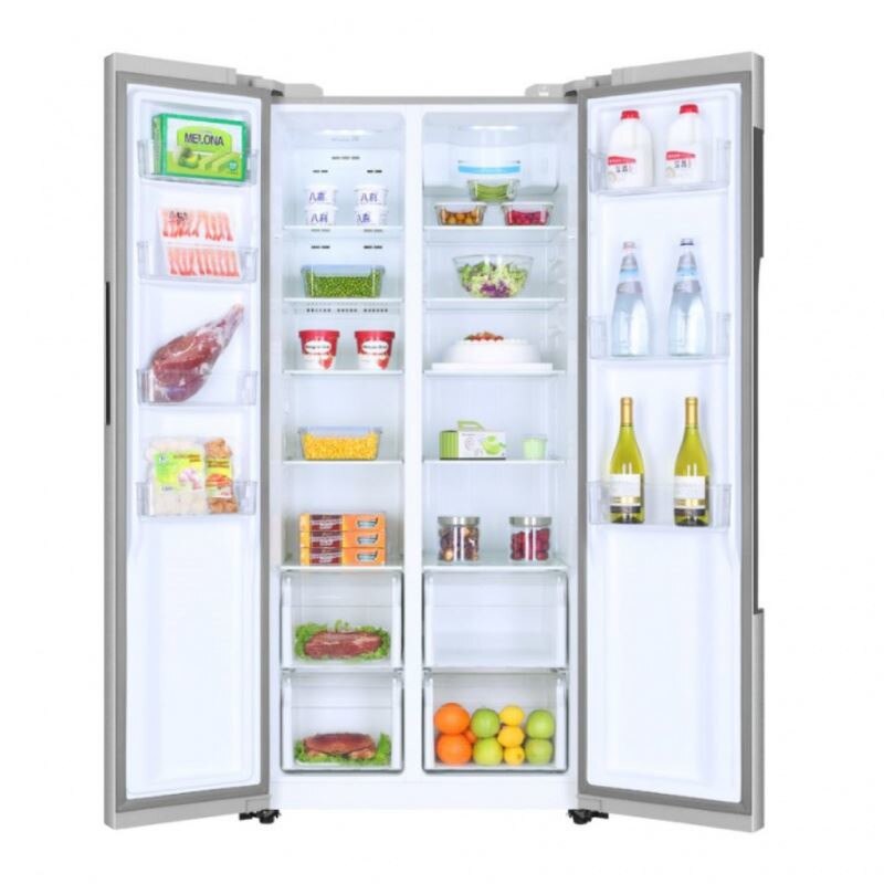 Side by Side Haier HRF450DS6, 447 l, Clasa A+, No Frost, H 179 cm