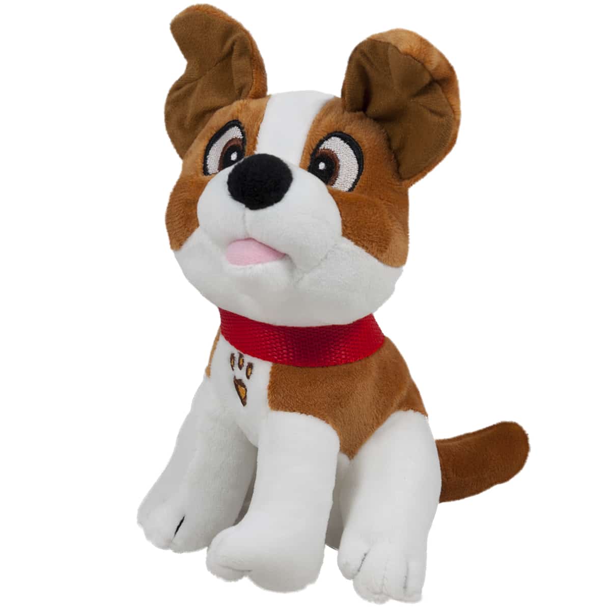 Catel de plus maro cu lesa rosie, 18 cm - eMAG.ro