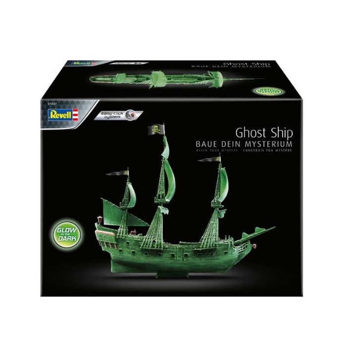 Navomodel de construit Revell Ghost Ship scara 1:150 109 piese