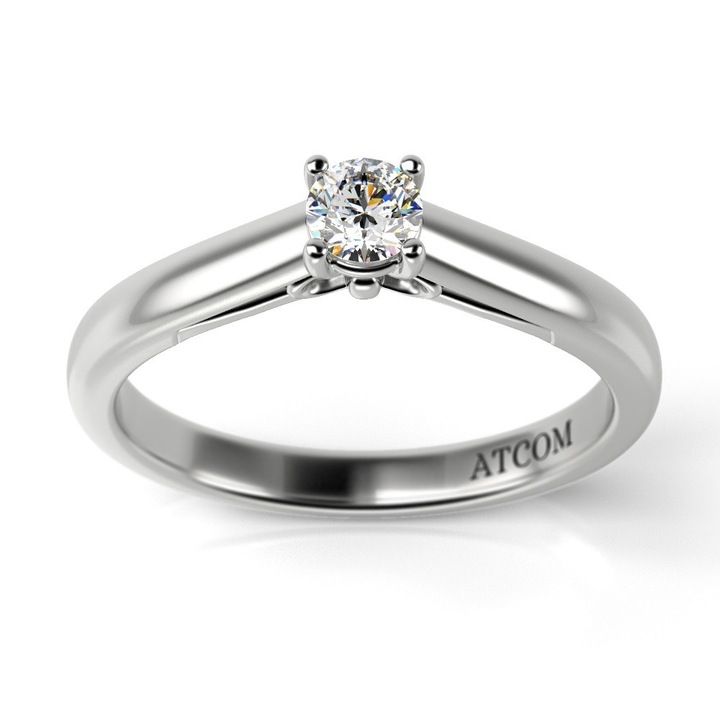 Годежен пръстен модел Beckham, White gold