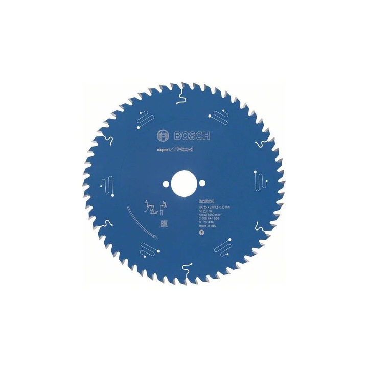 Panza pentru fierastrau circular, Expert for Wood, 235 x 2.8/1.8 x 30, 56 T