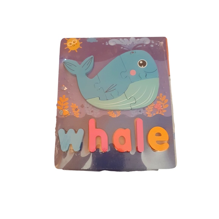 2D puzzle, Bálna, 10 db