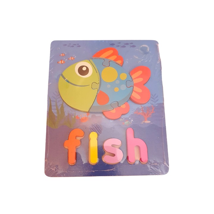 2D puzzle, hal, 9 darab