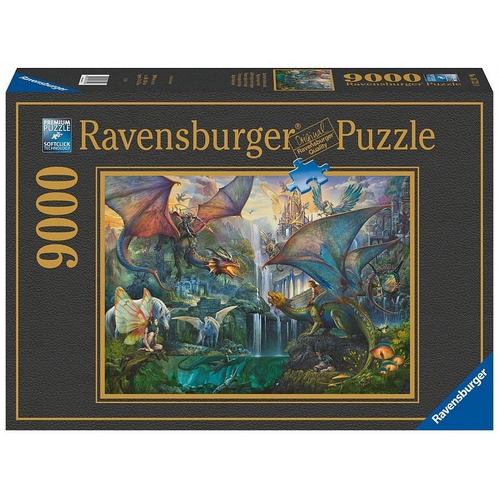 Пъзел Ravensburger, Дракони, Магическа гора, 9000 части
