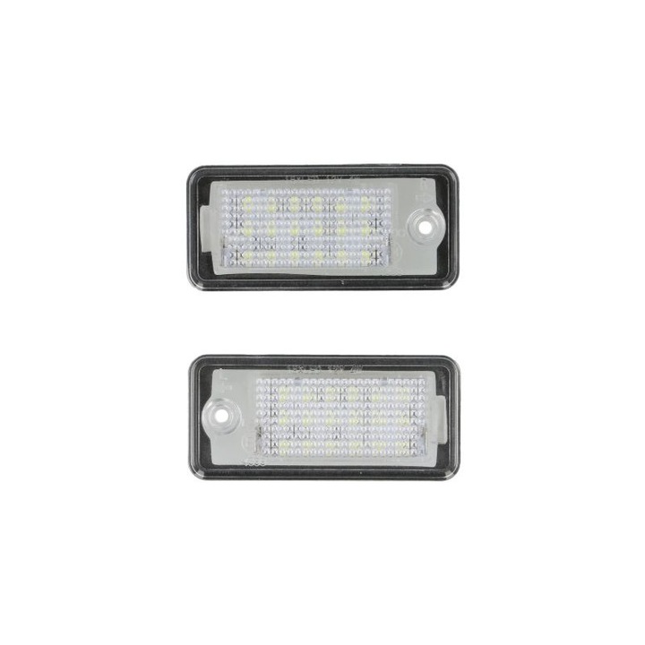 Set lampa Led numar inmatriculare Audi A3, A4 B6, A4 B7, A6 Allroad C6, A6 Allroad C7, A6 C6, A8 D3, A8 D4, Q7 2000-2018