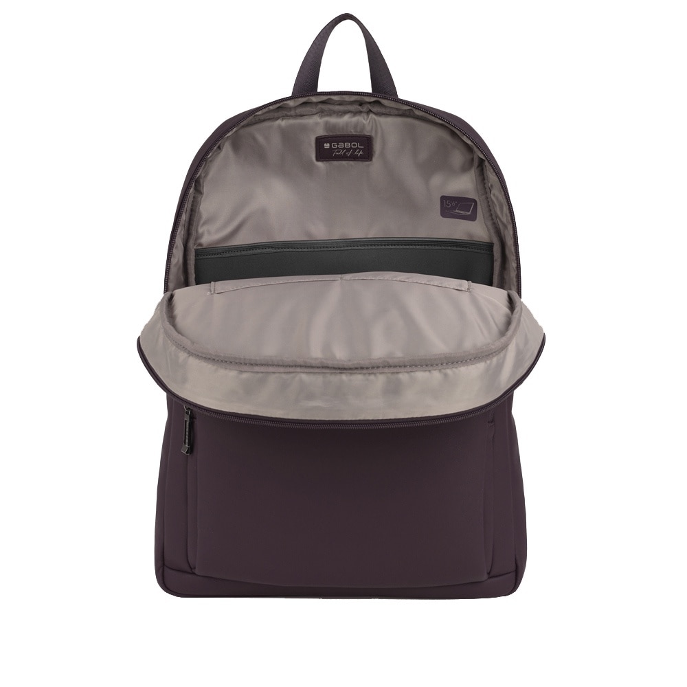 Ghiozdan laptop Gabol 15.6 inch piele eco colectia Pause 13.5 litri