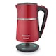 Fierbator Rohnson R7524, 2200 W, 1.7 l, fara fir, baza rotativa la 360°, tehnologie DOUBLE WALL, sistem de siguranta impotriva incalzirii in gol, Rosu