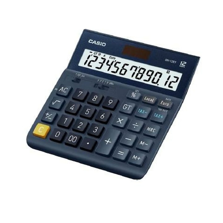 Калкулатор Casio, Пластмаса, Черен