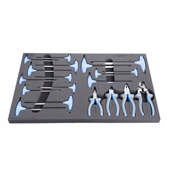 Kulcs szett, Unior, kék/ezüst