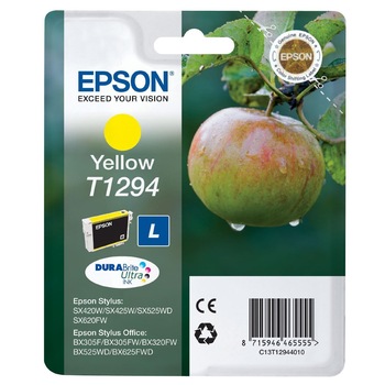 Cartus Original Epson T1294,Stylus SX 445W ,SX 425W , BX 535WD ,BX 635FWD,BX 935FWD,WF 3520DWF ,BX 630FW , WF 7515,WF 7525 ,WF 7015 ,SX 235W ,SX 430W,SX 230,SX 240W,SX 435W,SX 440W,SX 535WD,SX 420W ,BX 305F , BX 305FW , WF 3530DTWF ,BX 525WD,SX 620FW Cartus Original Epson T1294,Stylus SX 445W ,SX 425W , BX 535WD ,BX 635FWD,BX 935FWD,WF 3520DWF ,BX 630FW , WF 7515,WF 7525 ,WF 7015 ,SX 235W ,SX 430W,SX 230,SX 240W,SX 435W,SX 440W,SX 535WD,SX 420W ,BX 305F , BX 305FW , WF 3530DTWF ,BX 525WD,SX 620FW