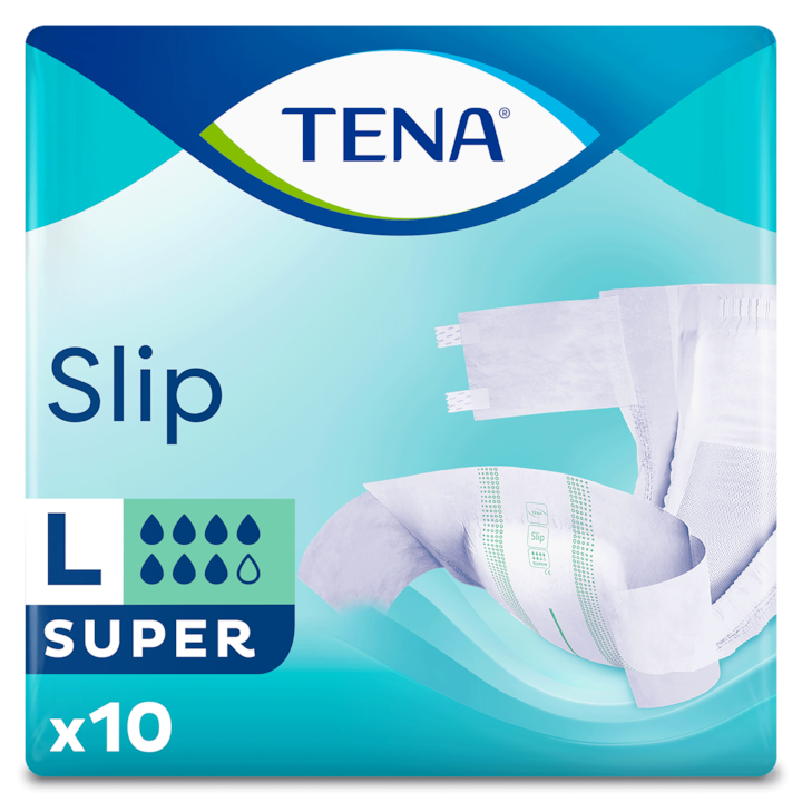 Tena Slip Super Inkontinencia-nadrágpelenka, Unisex, L, 10 darabos