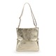 Női bőrtáska, ANNA FELLINI, Laura 46, arany, 30x3x18 cm
