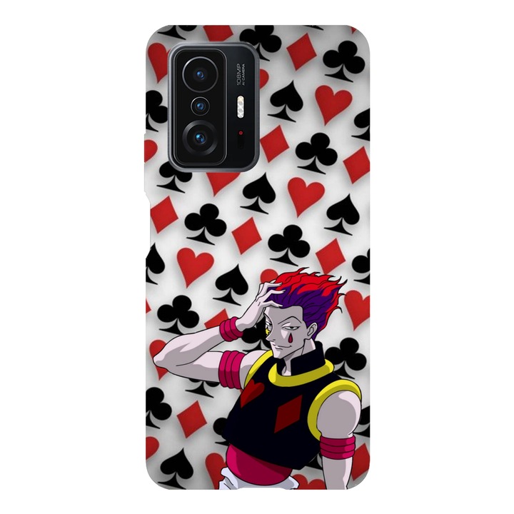 Husa compatibila cu Xiaomi Redmi Note 11 / Redmi Note 11S, Viceversa, model Ace Hisoka Hunter x Hunter, Silicon, TPU