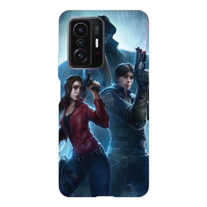 Husa compatibila cu Xiaomi Redmi Note 11 / Redmi Note 11S, Viceversa, model Claire x Leon Resident Evil, Silicon, TPU