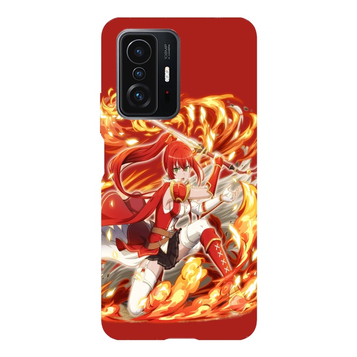 Husa compatibila cu Xiaomi Mi 10T / Mi 10T Pro, Viceversa, model Crimson executioner DanMachi, Silicon, TPU