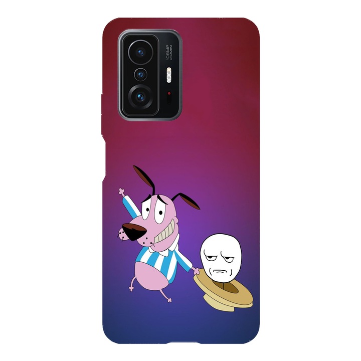 Husa compatibila cu Xiaomi Redmi Note 11 / Redmi Note 11S, Viceversa, model Abracadabra Courage, Silicon, TPU