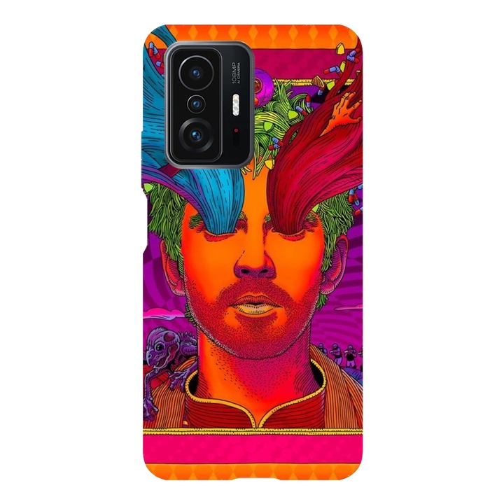 Husa compatibila cu Xiaomi Redmi Note 11 / Redmi Note 11S, Viceversa, model David Legion, Silicon, TPU