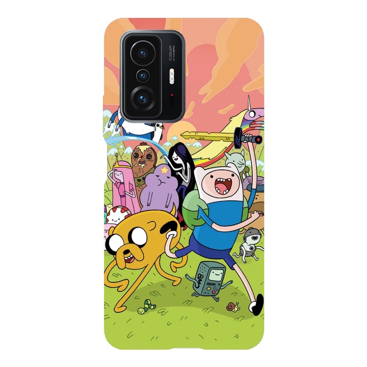 Калъф, съвместим с Xiaomi Redmi Note 11 Pro, Viceversa, Adventure time poster model, силикон, TPU