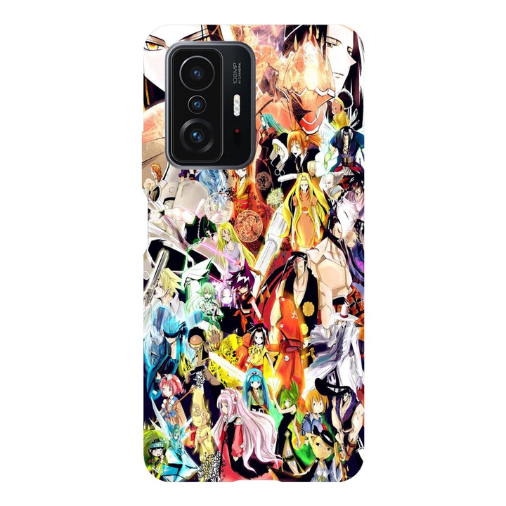 Husa compatibila cu Xiaomi Redmi Note 11 / Redmi Note 11S, Viceversa, model All cast Shaman King, Silicon, TPU
