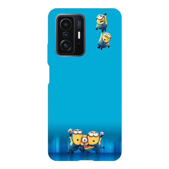 Husa compatibila cu Xiaomi Redmi Note 11 / Redmi Note 11S, Viceversa, model Acrobat minions, Silicon, TPU