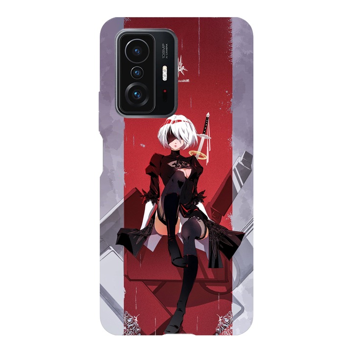 Husa compatibila cu Xiaomi Mi 10T / Mi 10T Pro, Viceversa, model 2 Type B Nier Automata, Silicon, TPU