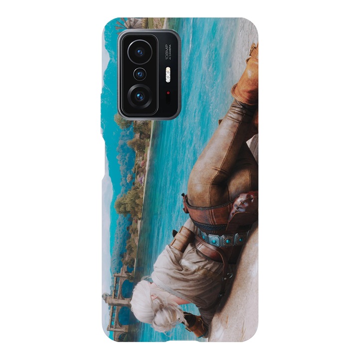 Husa compatibila cu Xiaomi Redmi Note 11 / Redmi Note 11S, Viceversa, model Cirilla The Witcher, Silicon, TPU