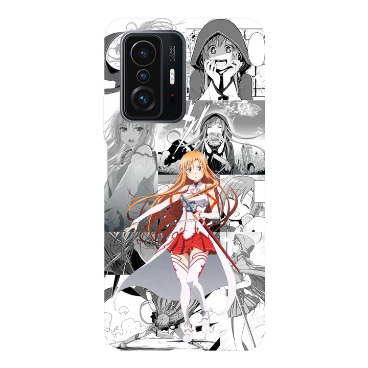 Husa compatibila cu Xiaomi Redmi Note 11 / Redmi Note 11S, Viceversa, model Asuna Yuuki Manga Sword Art Online, Silicon, TPU
